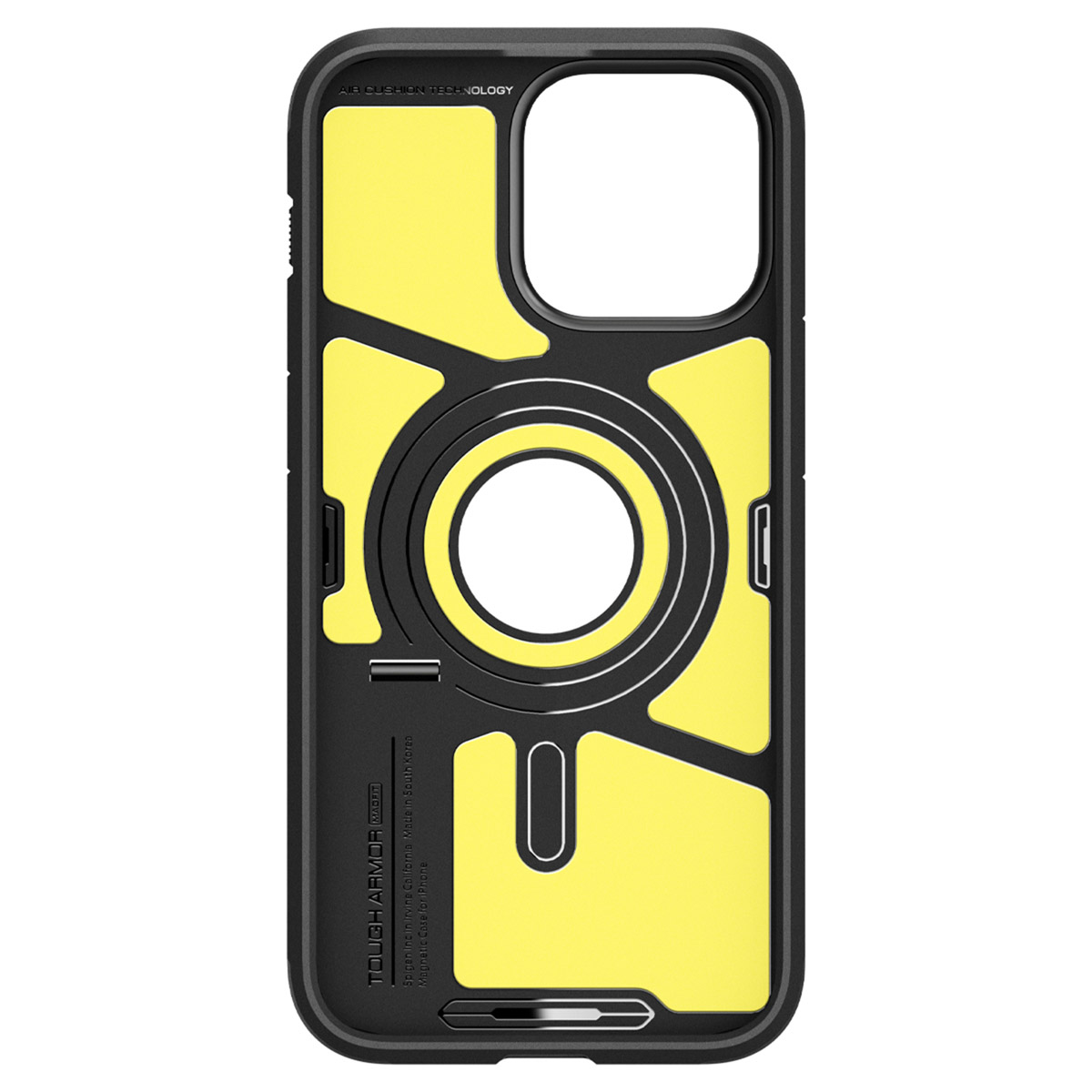 Spigen Tough Armor Backcover MagSafe Apple iPhone 15 Pro Max - Zwart