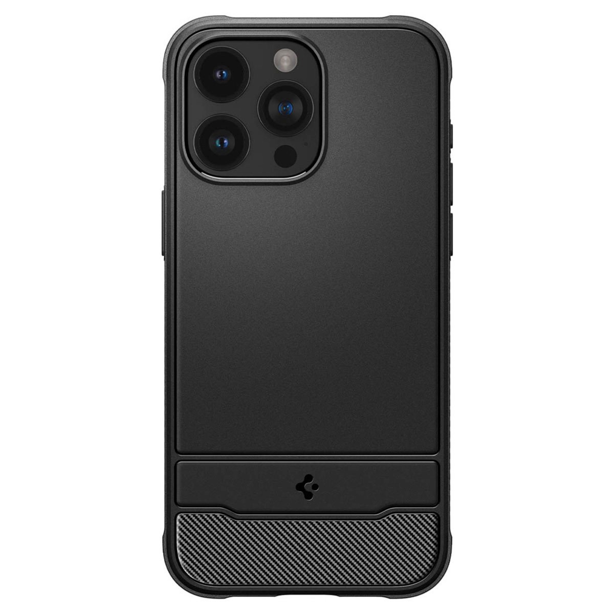 Spigen Rugged Armor Backcover MagSafe Apple iPhone 15 Pro - Zwart