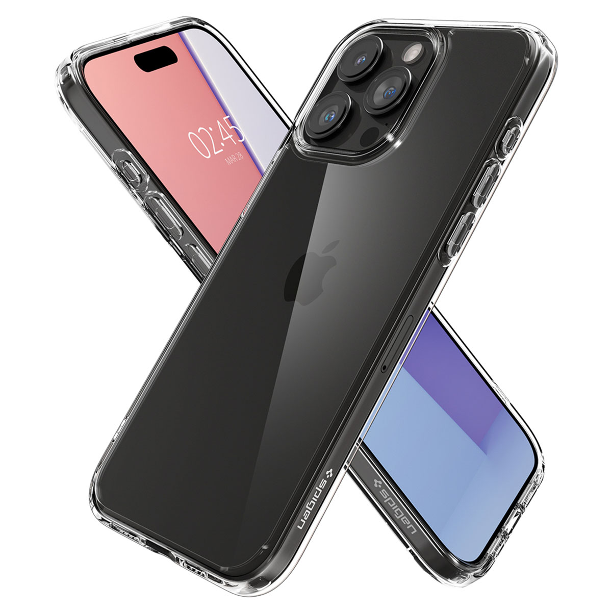 Spigen Ultra Hybrid Backcover Apple iPhone 15 Pro - Crystal Clear