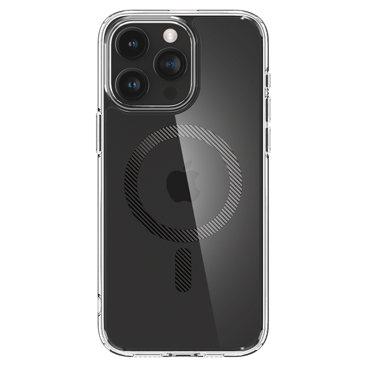 Spigen Ultra Hybrid Backcover MagSafe Apple iPhone 15 Pro - Carbon Fiber