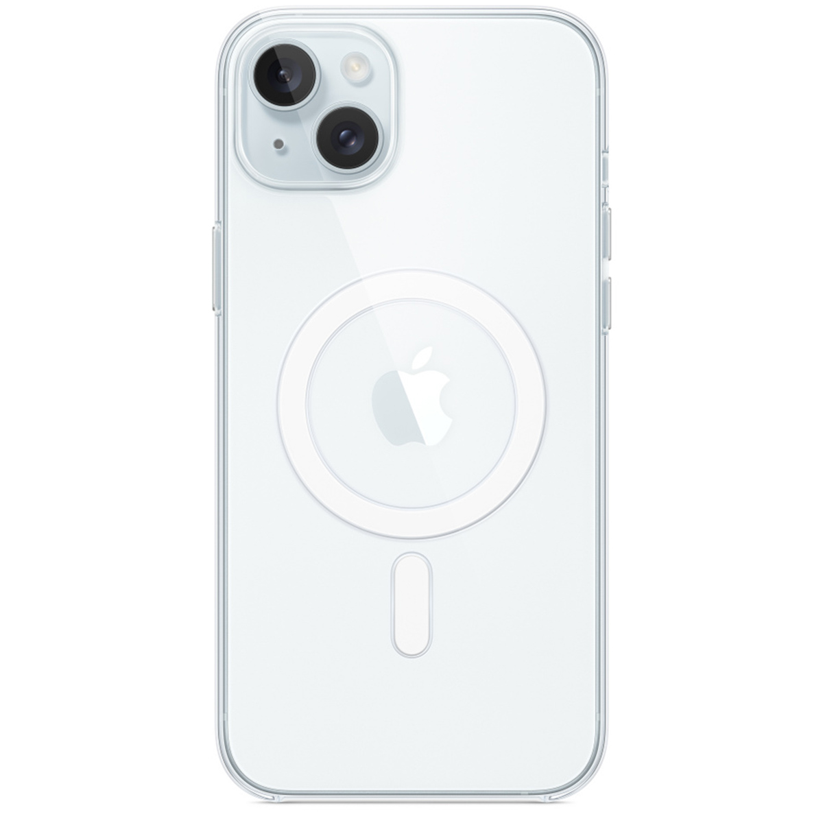 Clearcase MagSafe Apple iPhone 15 Plus - Transparant