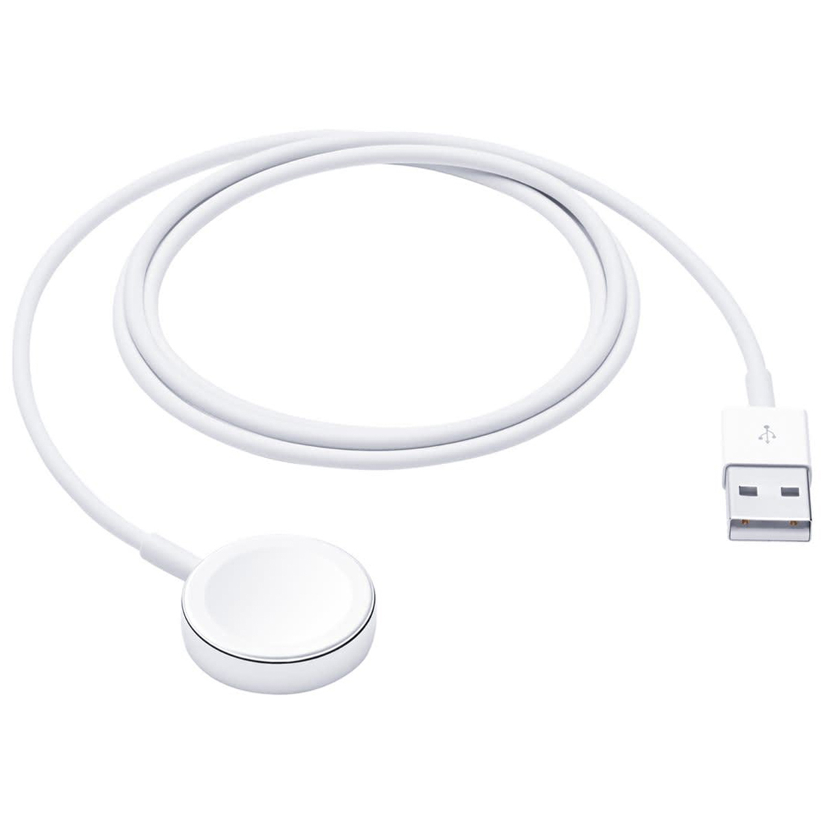 Magnetic Charging Cable Apple Watch - USB-A - 2 meter - Wit