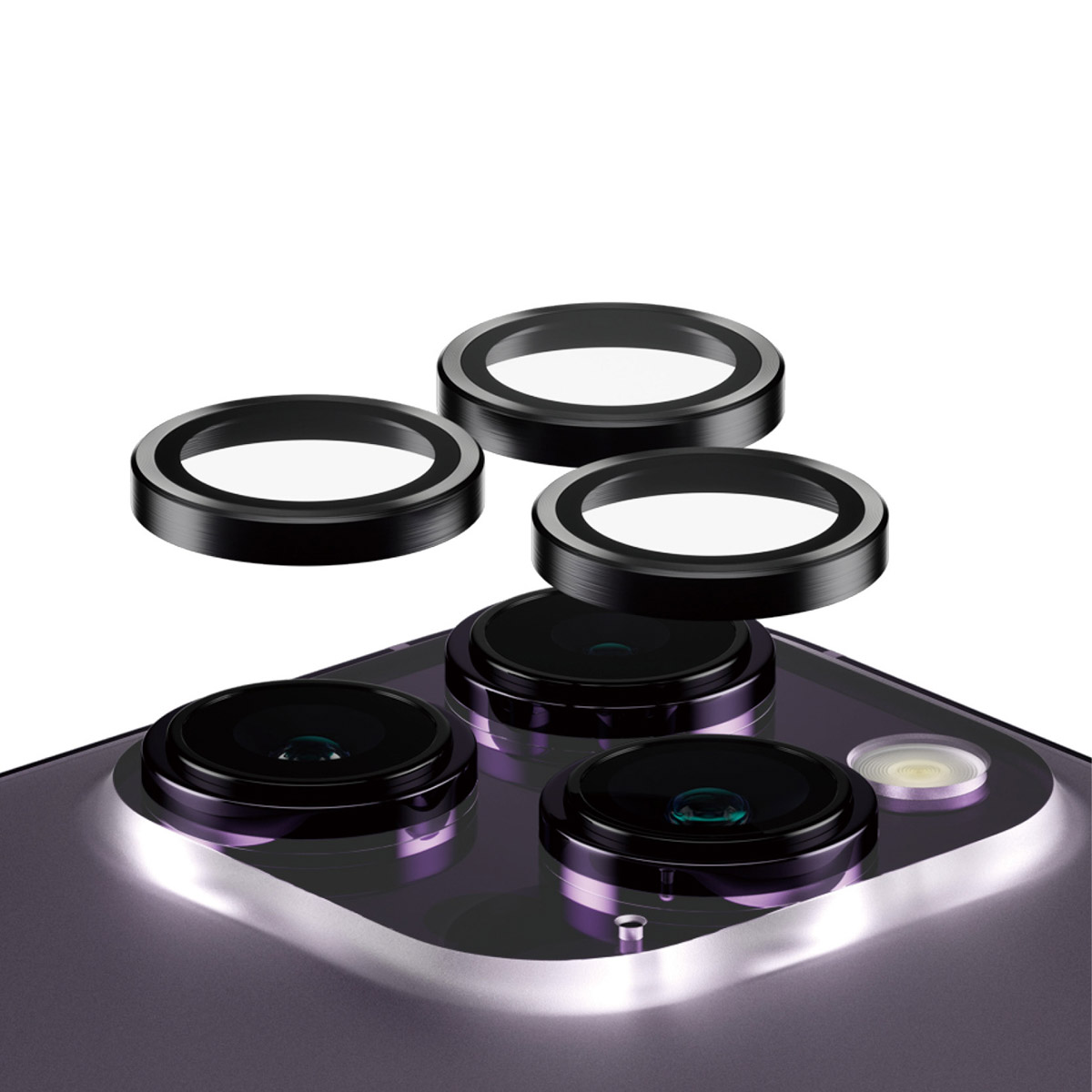 PanzerGlass Camera Protector Hoop Optic Rings Apple iPhone 14 Pro / 14 Pro Max