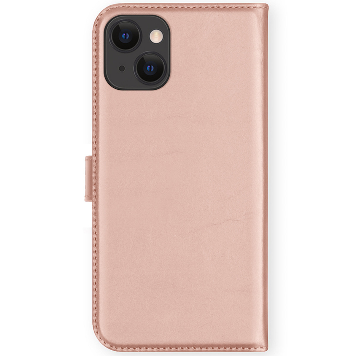 Selencia Echt Lederen Bookcase Apple iPhone 13 - Roze