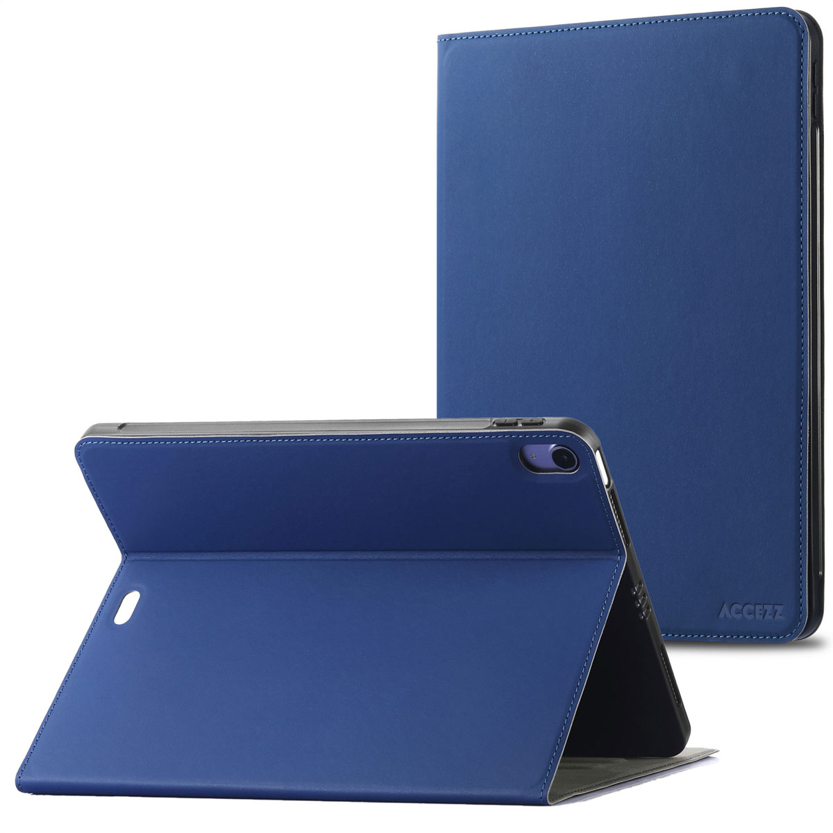 Accezz Classic Tablet Case Apple iPad Air 11 inch (2025) M3 / (2024) M2 / Air 5 (2022) / Air 4 (2020) - Donkerblauw