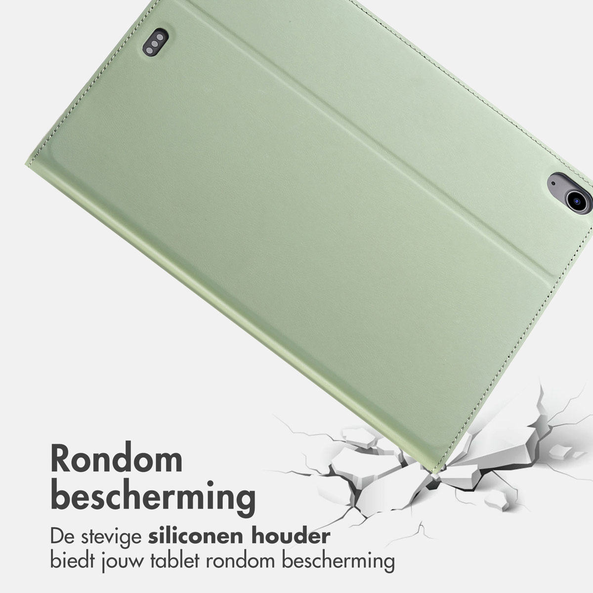 Accezz Classic Tablet Case Apple iPad Air 11 inch (2025) M3 / (2024) M2 / Air 5 (2022) / Air 4 (2020) - Groen
