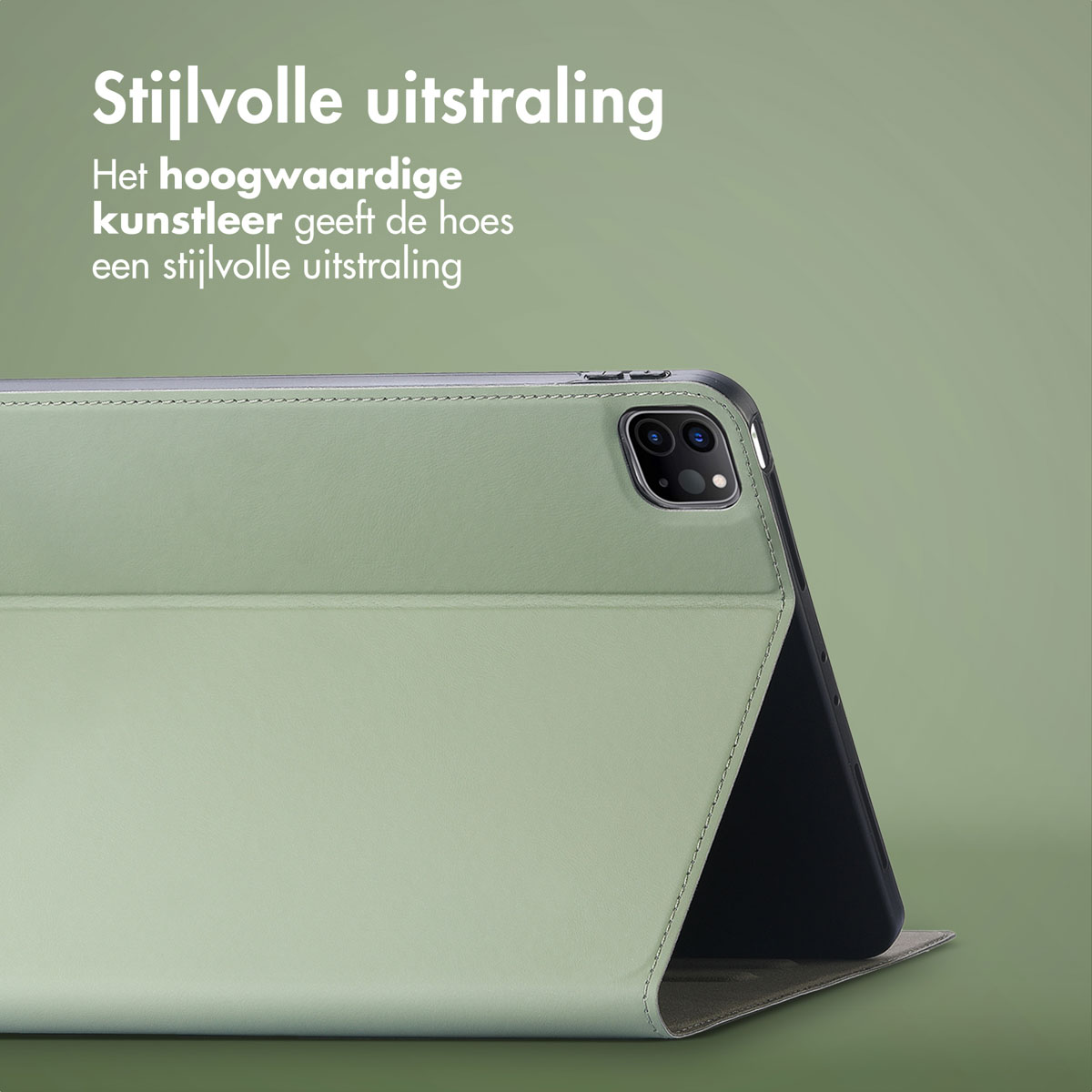 Accezz Classic Tablet Case Apple iPad Pro 11 (2022 / 2021 / 2020 / 2018) - Groen