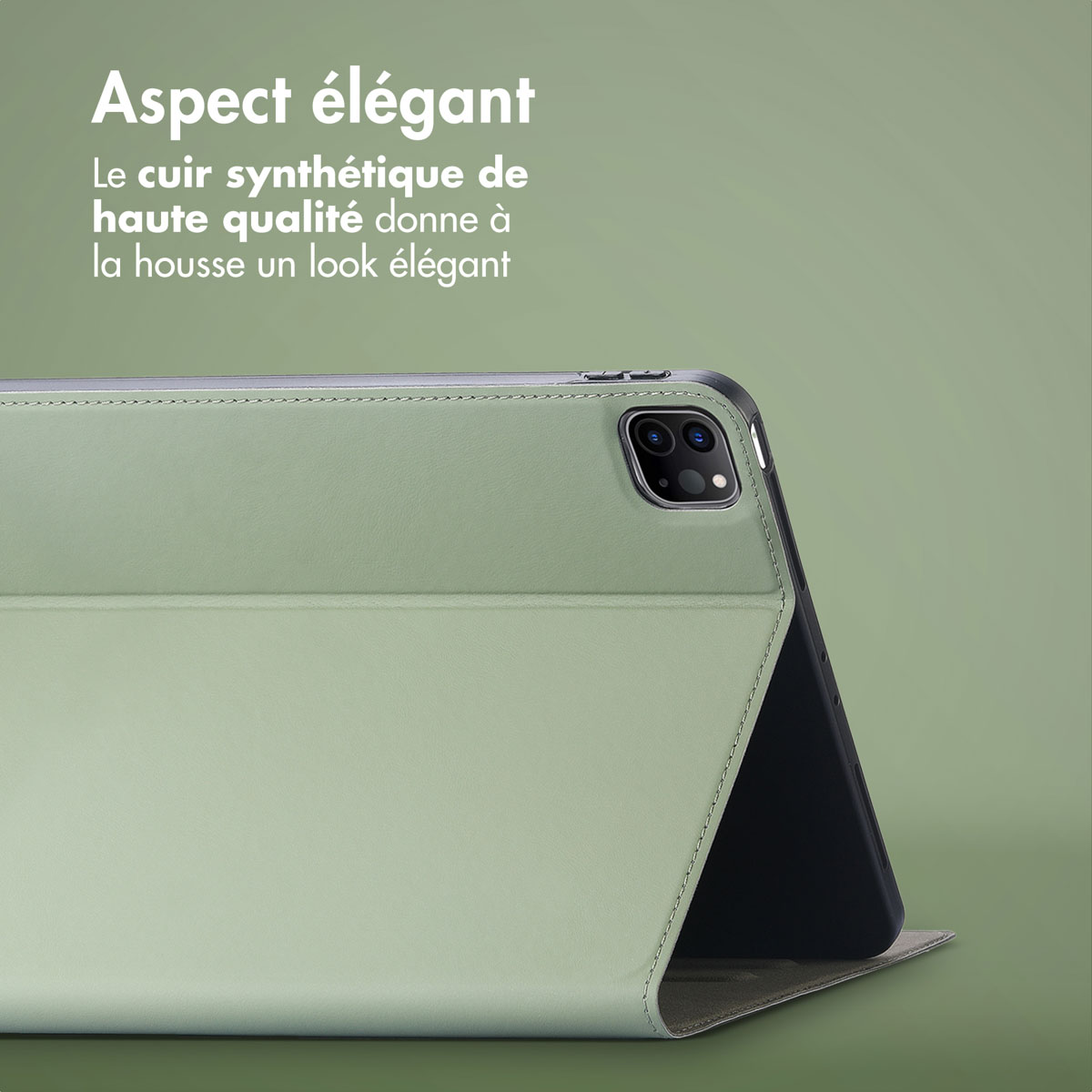 Accezz Classic Tablet Case Apple iPad Pro 11 (2022 / 2021 / 2020 / 2018) - Groen