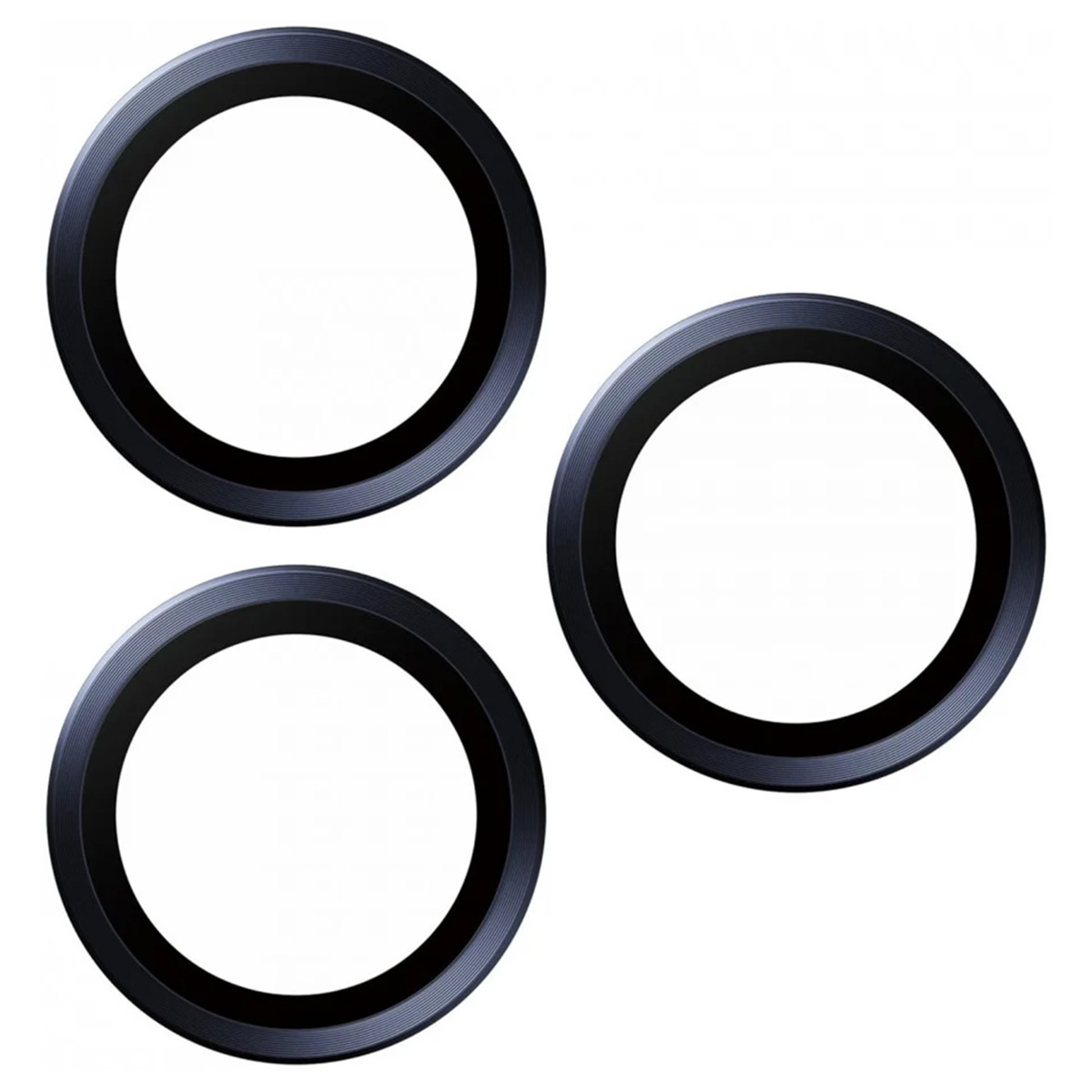 PanzerGlass Camera Protector Hoop Optic Rings Apple iPhone 15 Pro / 15 Pro Max - Blue Metal