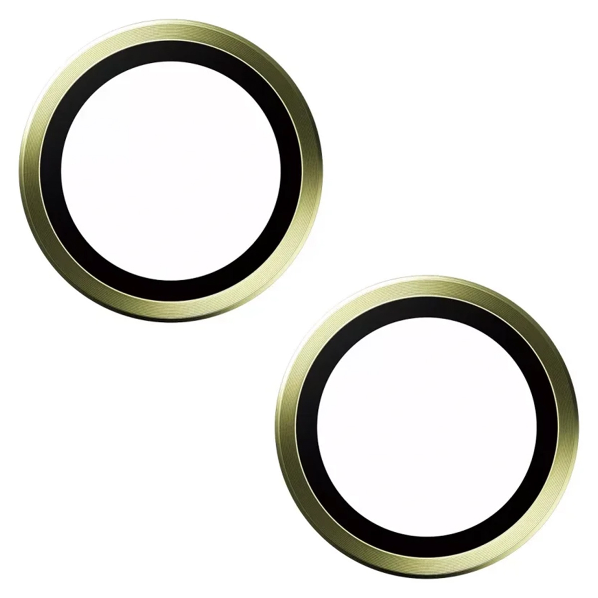 PanzerGlass Camera Protector Hoop Optic Rings Apple iPhone 15 / 15 Plus - Yellow