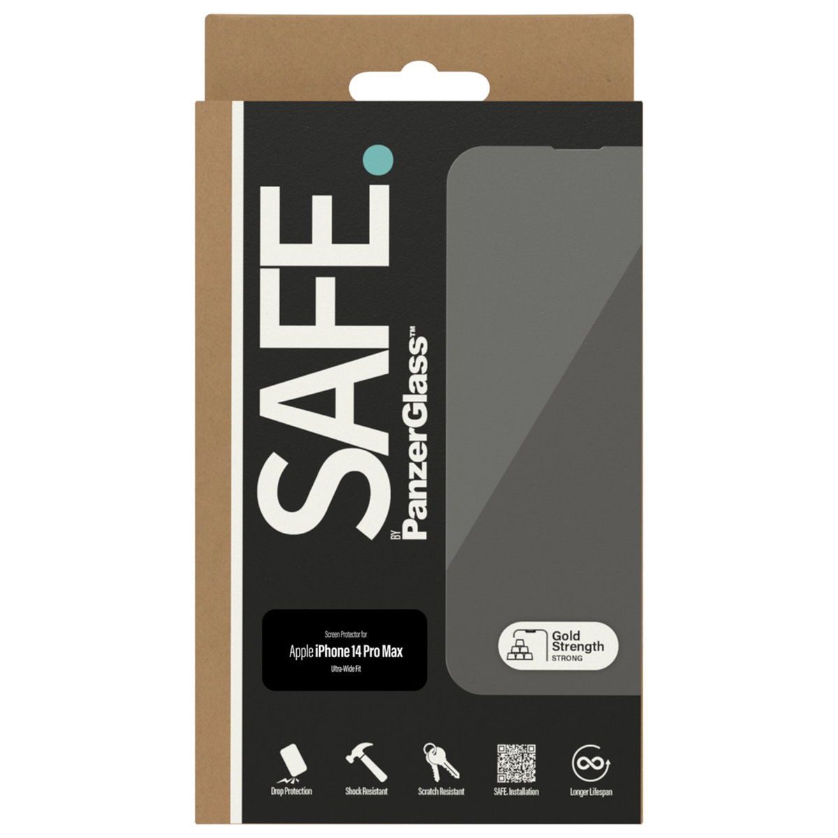 SAFE by PanzerGlass Ultra-Wide Fit Screenprotector Apple iPhone 14 Pro Max