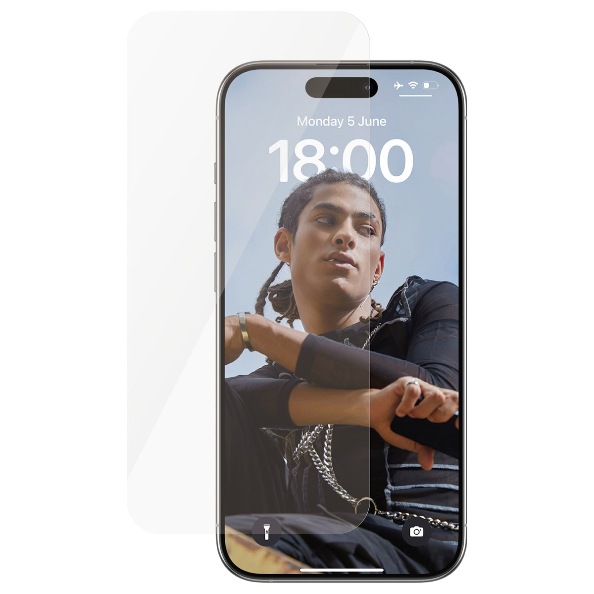 SAFE by PanzerGlass Ultra-Wide Fit Screenprotector Apple iPhone 15 Pro