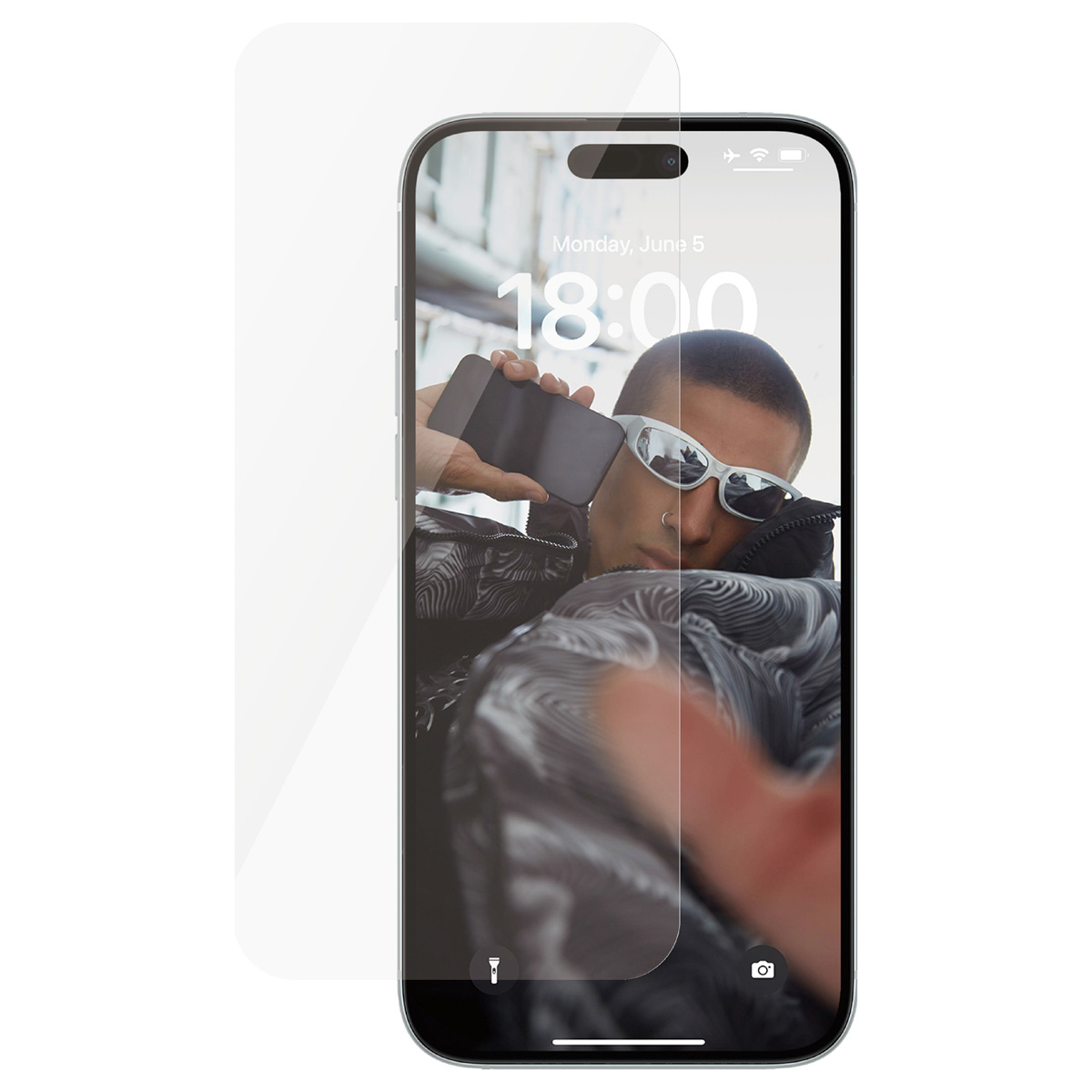 SAFE by PanzerGlass Ultra-Wide Fit Screenprotector Apple iPhone 15 Plus