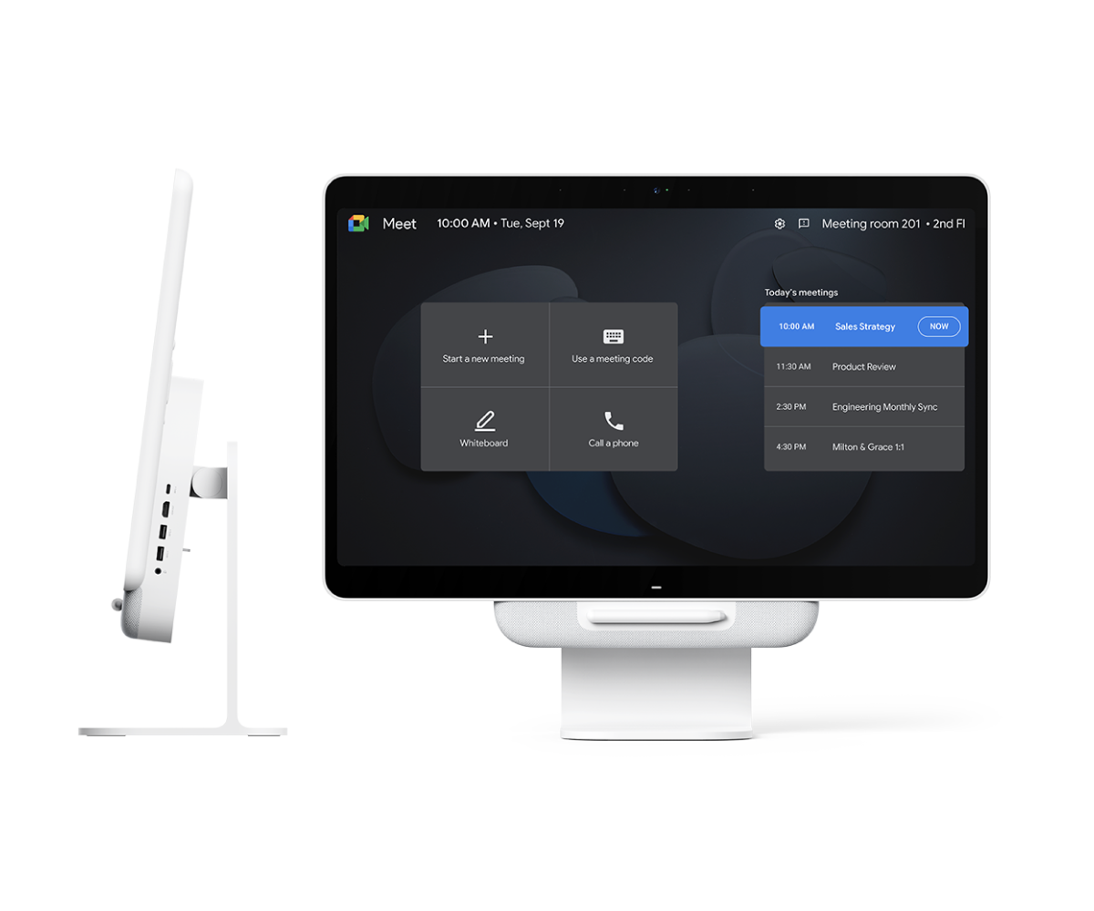 Google Meet Series One Desk 27 by Avocor