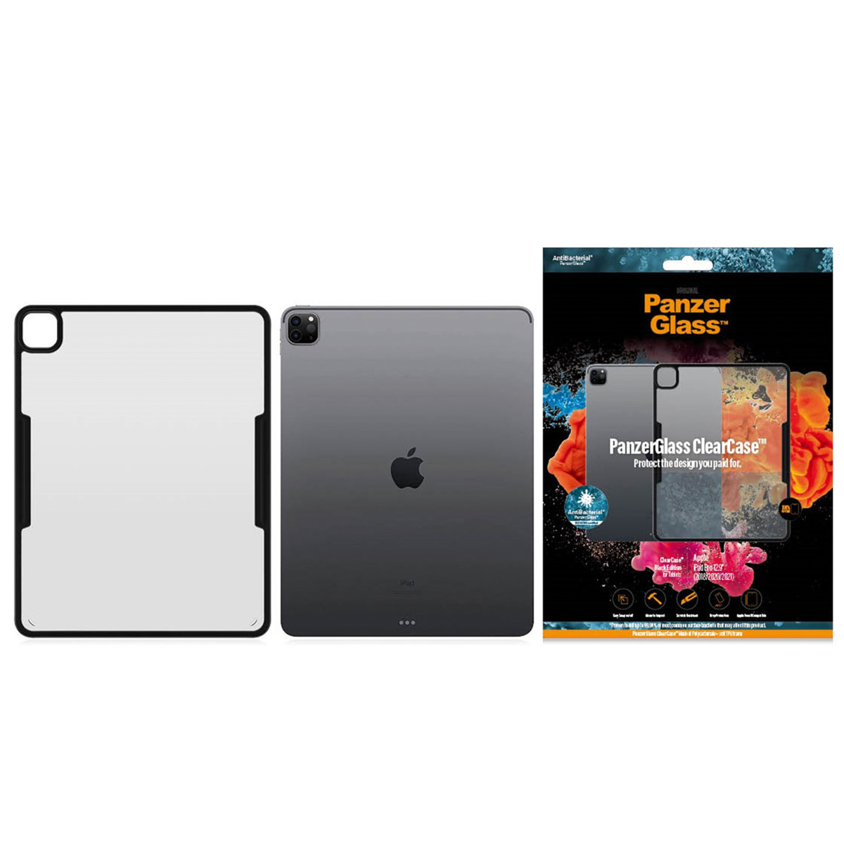 PanzerGlass ClearCase Apple iPad Pro 12.9 (2018/2020/2021/2022) - Transparant