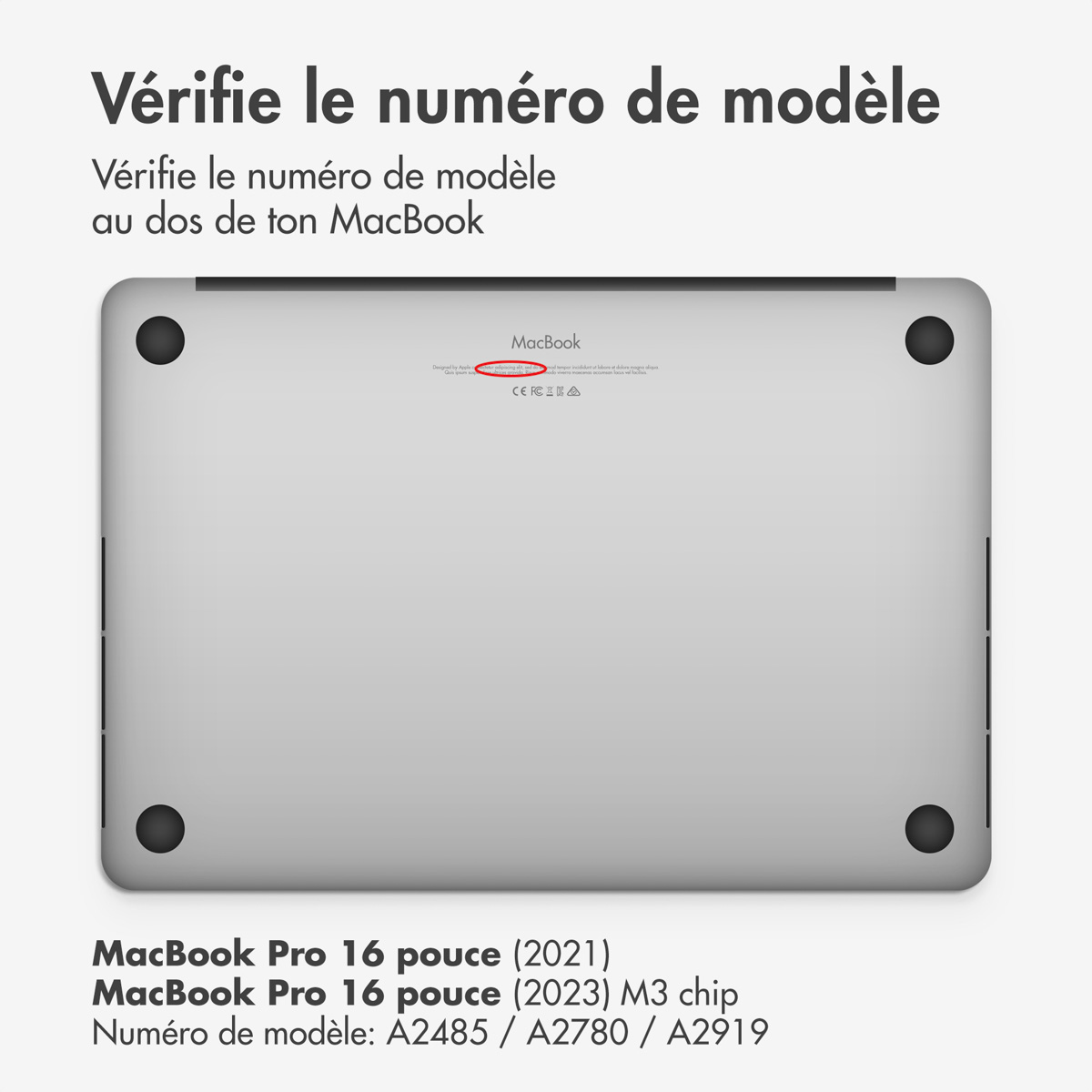 Accezz Magnetische Screenprotector MacBook Pro 16 inch (2021) / Pro 16 inch (2023) M3 chip - A2485 / A2780 / A2991