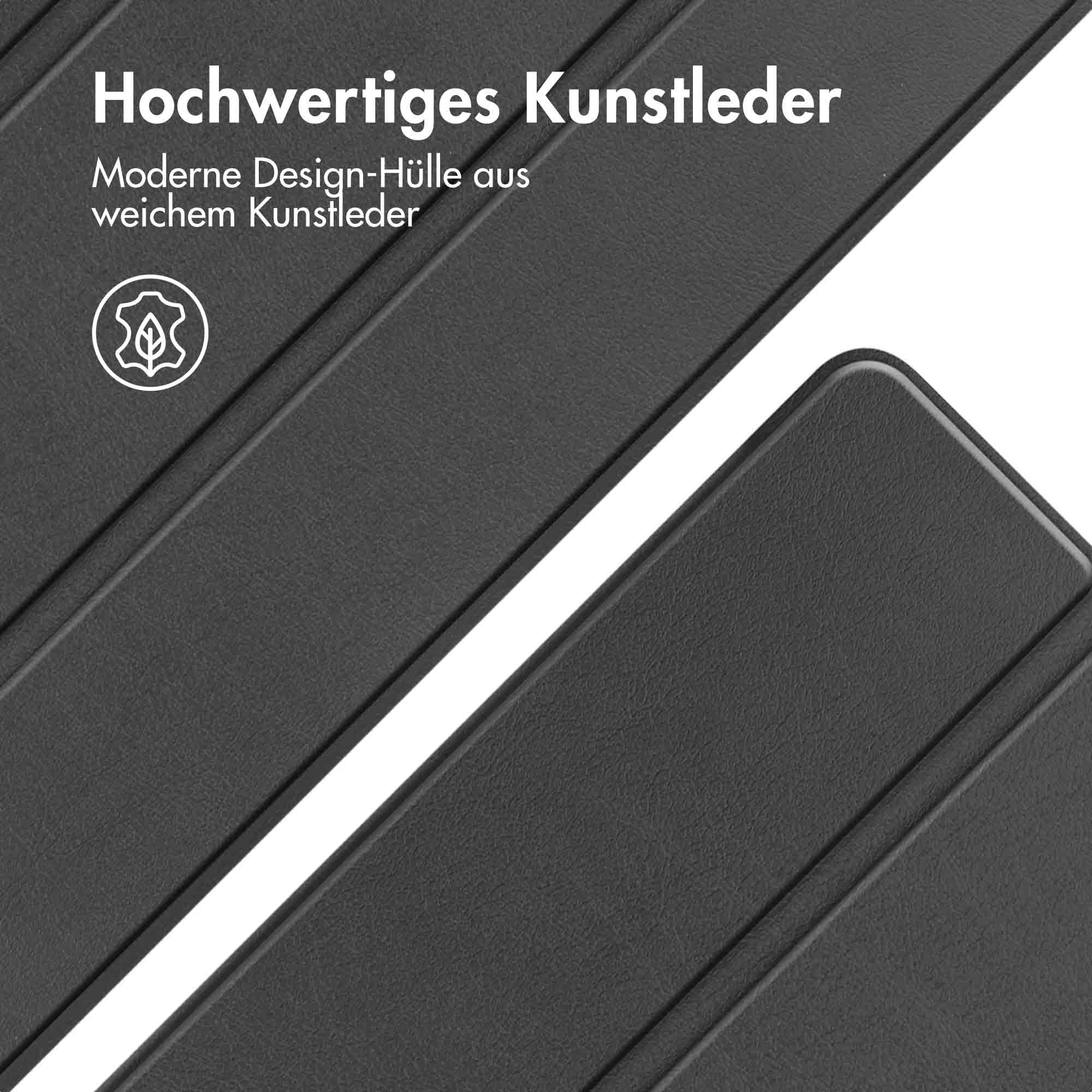Accezz Trifold Bookcase Apple iPad Air 13 inch (2025) M3 / (2024) M2 - Zwart