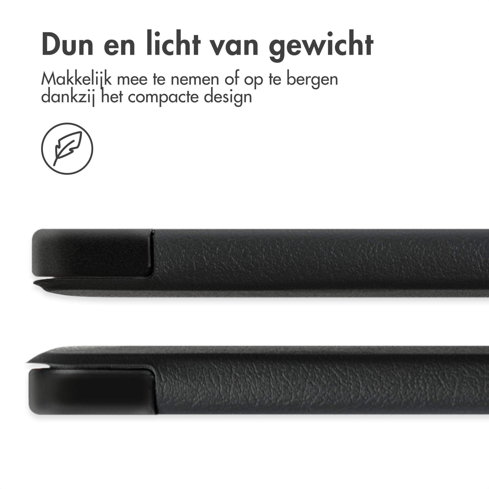 Accezz Trifold Bookcase Apple iPad Pro 11 (2024) M4 - Zwart