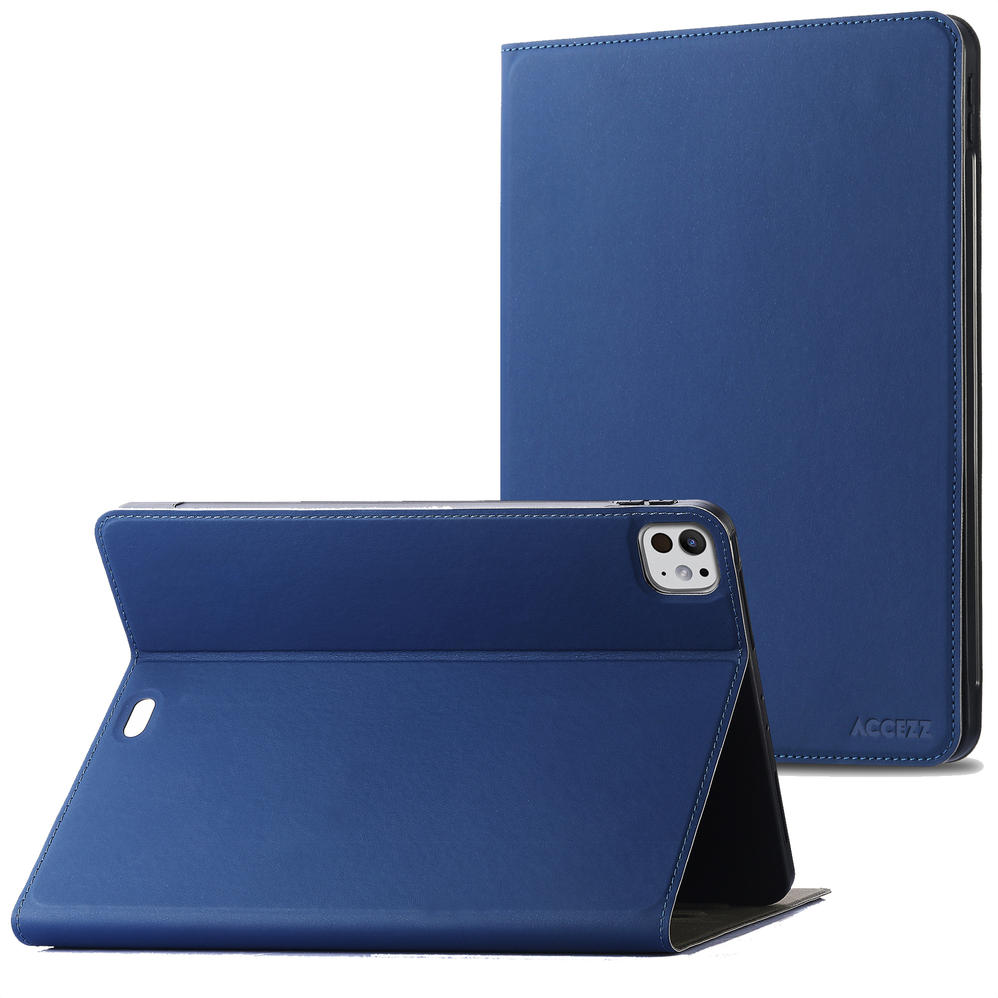 Accezz Classic Tablet Case Apple iPad Pro 13 (2024) M4 - Donkerblauw