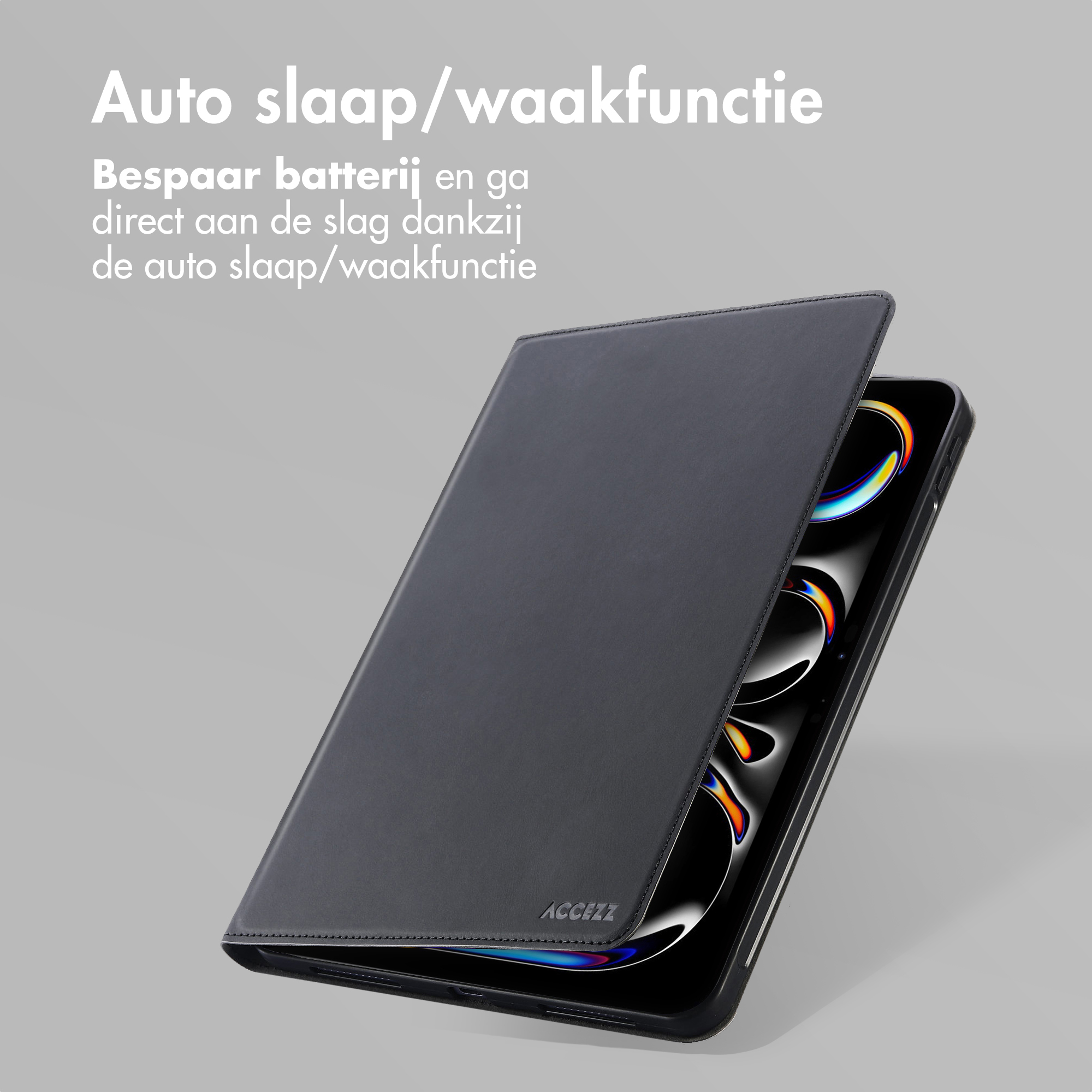 Accezz Classic Tablet Case Apple iPad Pro 11 (2024) M4 - Zwart