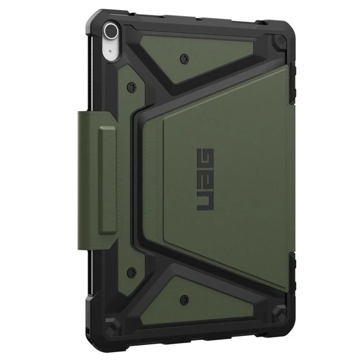 UAG Metropolis SE Bookcase Apple iPad Air 11 inch (2025) M3 / (2024) M2 / Air 5 (2022) / Air 4 (2020) - Olive