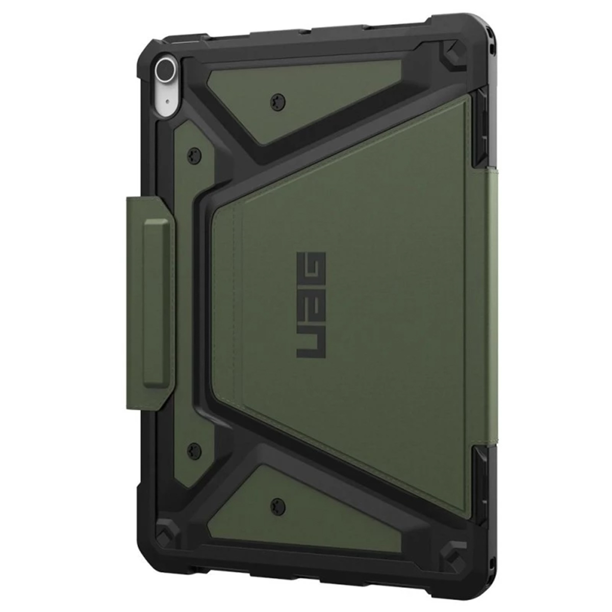 UAG Metropolis SE Bookcase Apple iPad Air 11 inch (2025) M3 / (2024) M2 / Air 5 (2022) / Air 4 (2020) - Olive