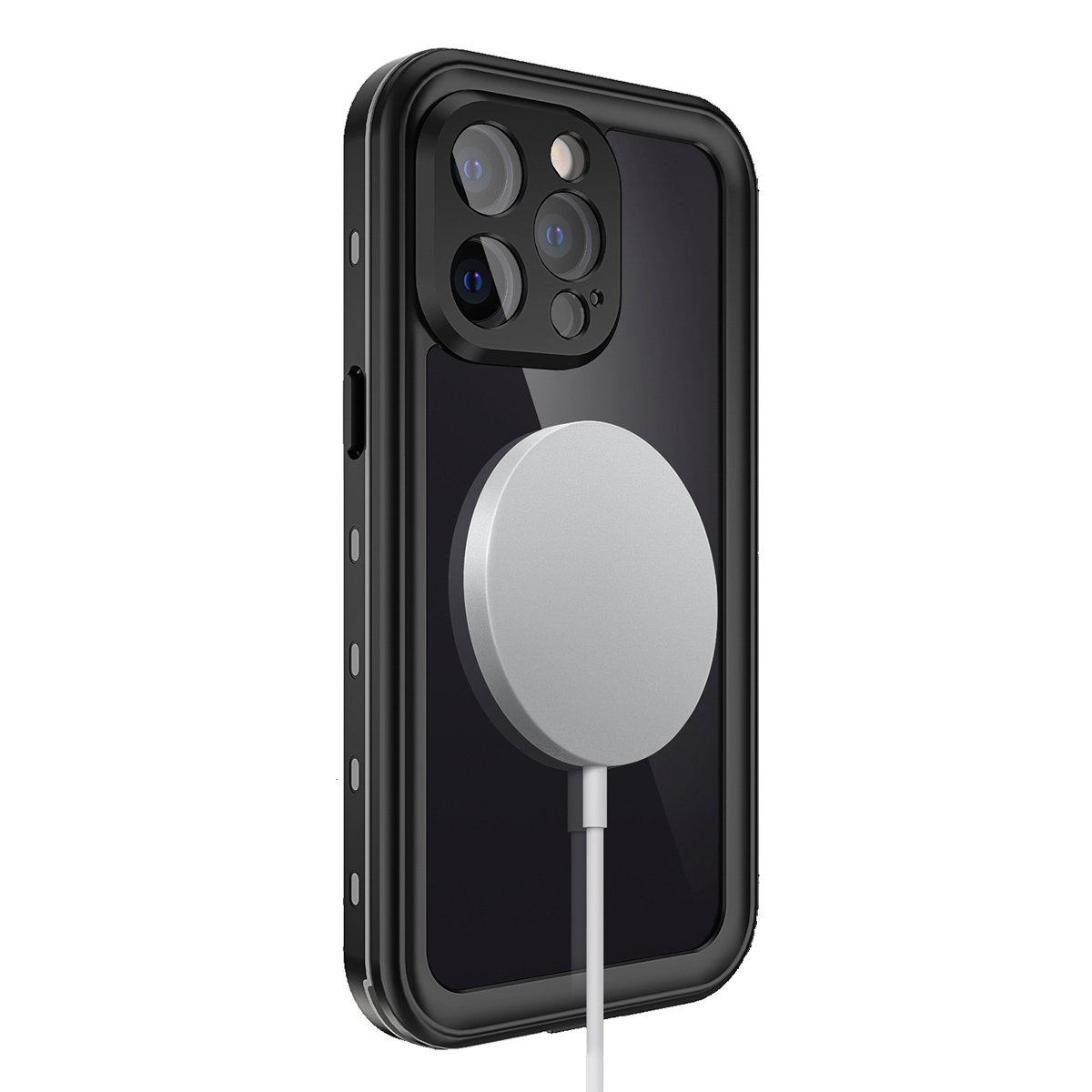 Redpepper Dot Plus Waterproof Backcover Apple iPhone 13 Pro - Zwart