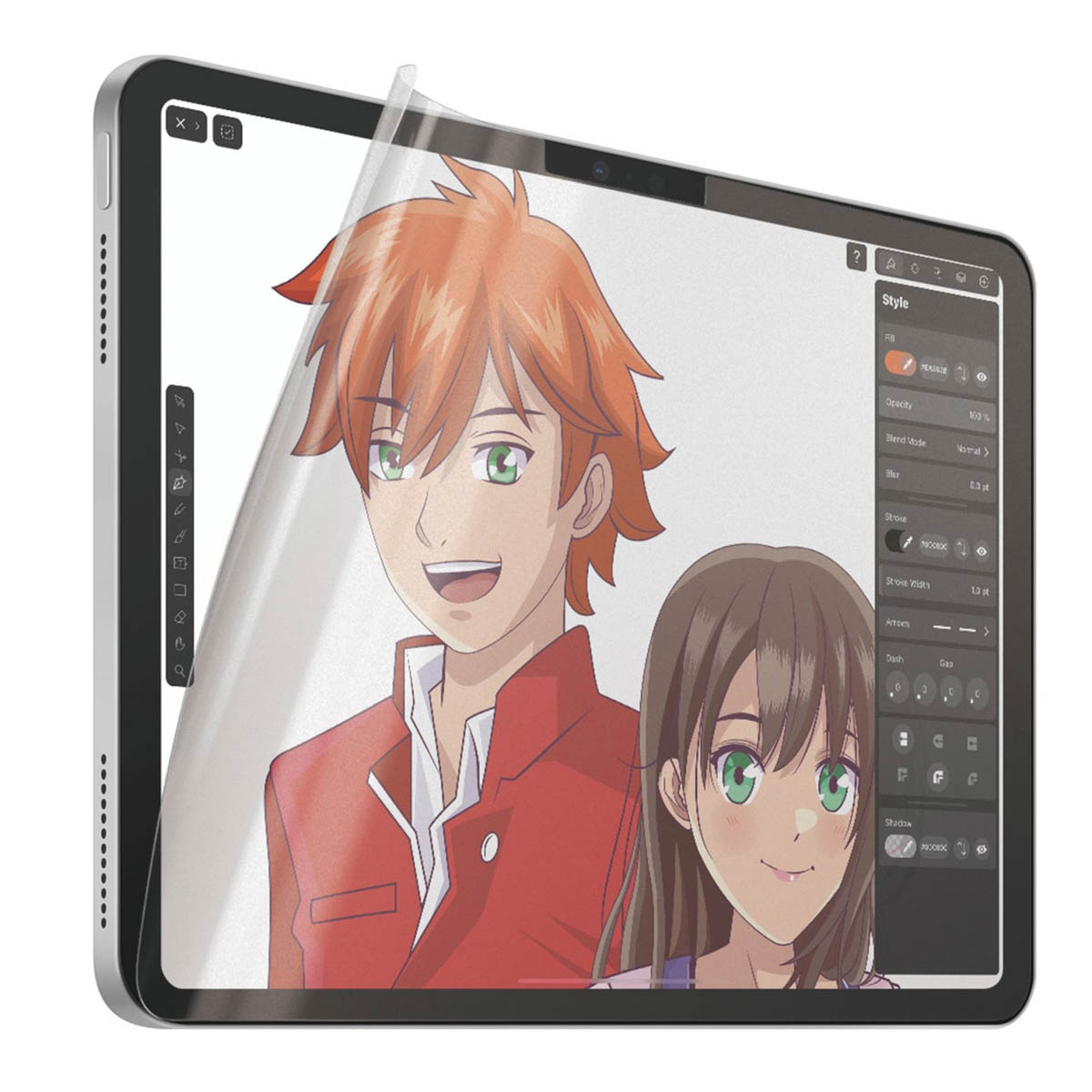 PanzerGlass GraphicPaper Ultra-Wide Fit Screenprotector Apple iPad Air 11 inch (2025) M3 / (2024) M2 / iPad 11 (2025) / iPad 10 (2022)